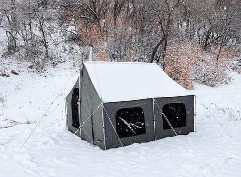 Kodiak Canvas Tent for Snow