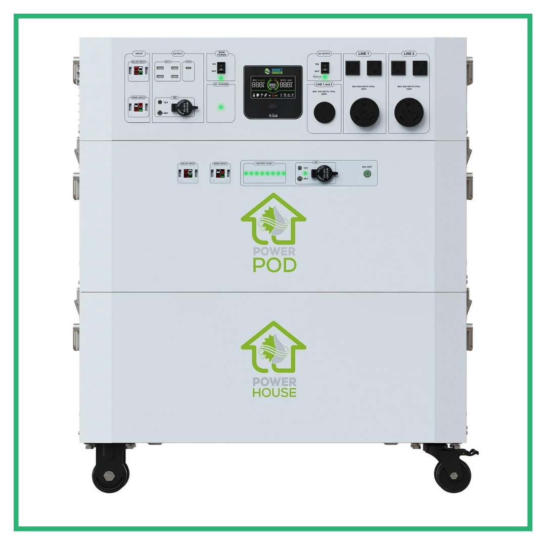 Picture of the Nature's Generator Powerhouse with 1 Pod