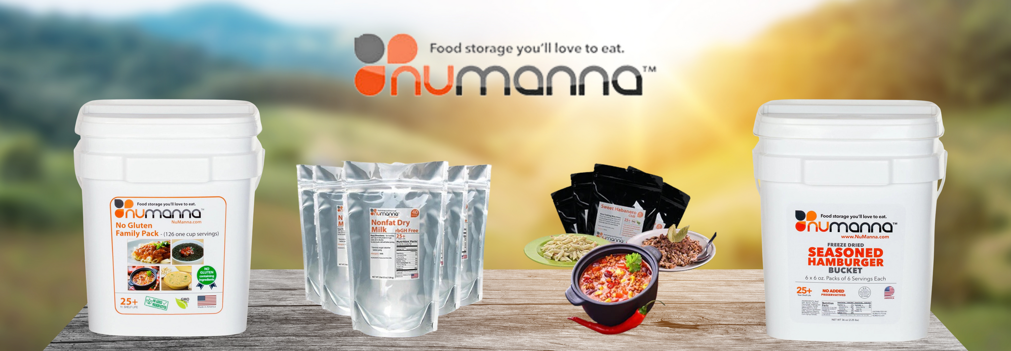 Numanna Emergency Food Storage
