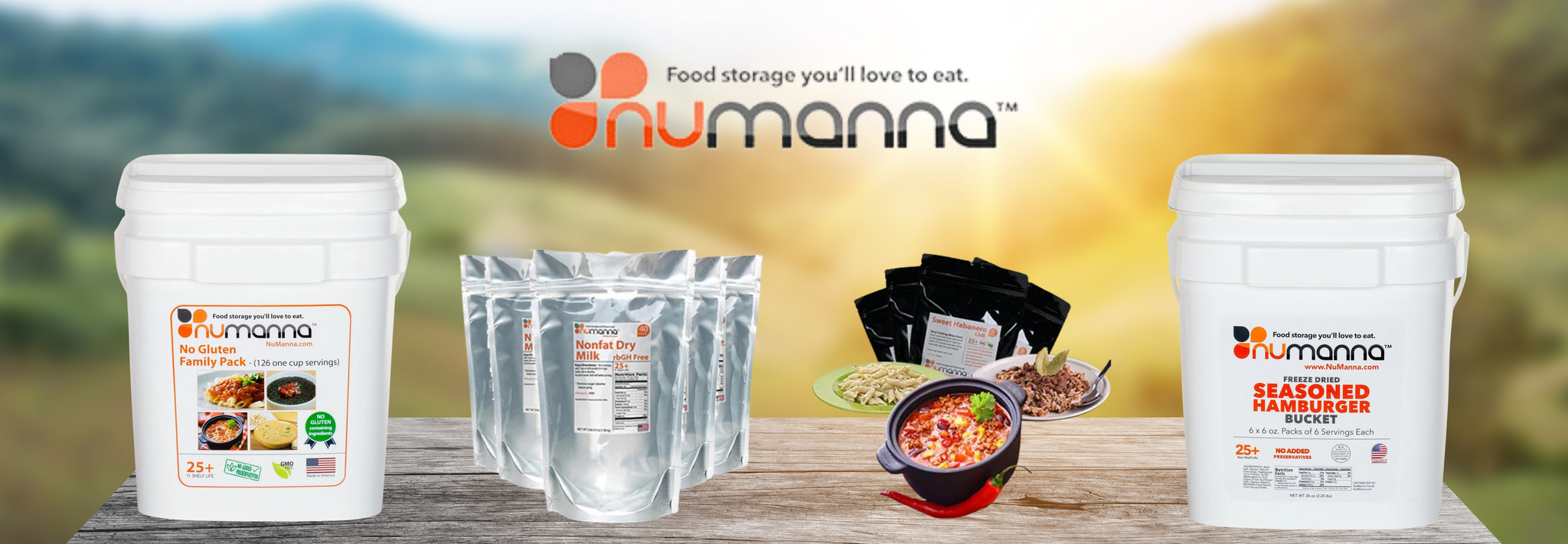 Numanna Food Storage at Wild Oak Trail