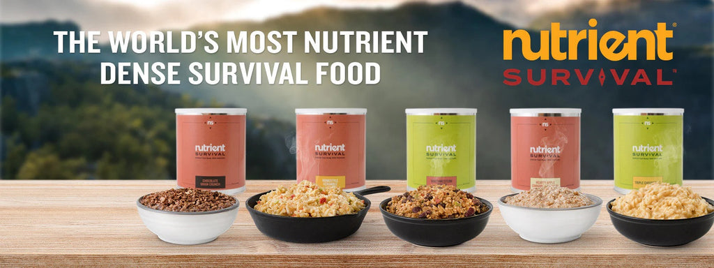 Nutrient Survival Food Storage