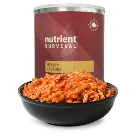 Nutrient Survival Emergency Food Storage Hearty Lasagna