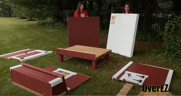 OverEZ Chicken Coop Assembly