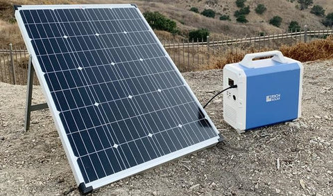 Rich Solar Panels and Generator