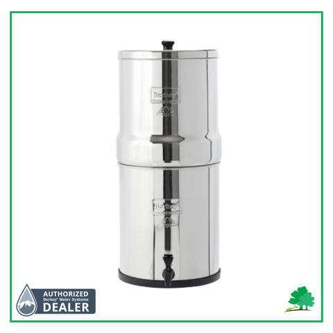 Picture of Royal Berkey with Wild Oak Trail and Authorized Berkey Dealer Logo on it. - Water Filtration