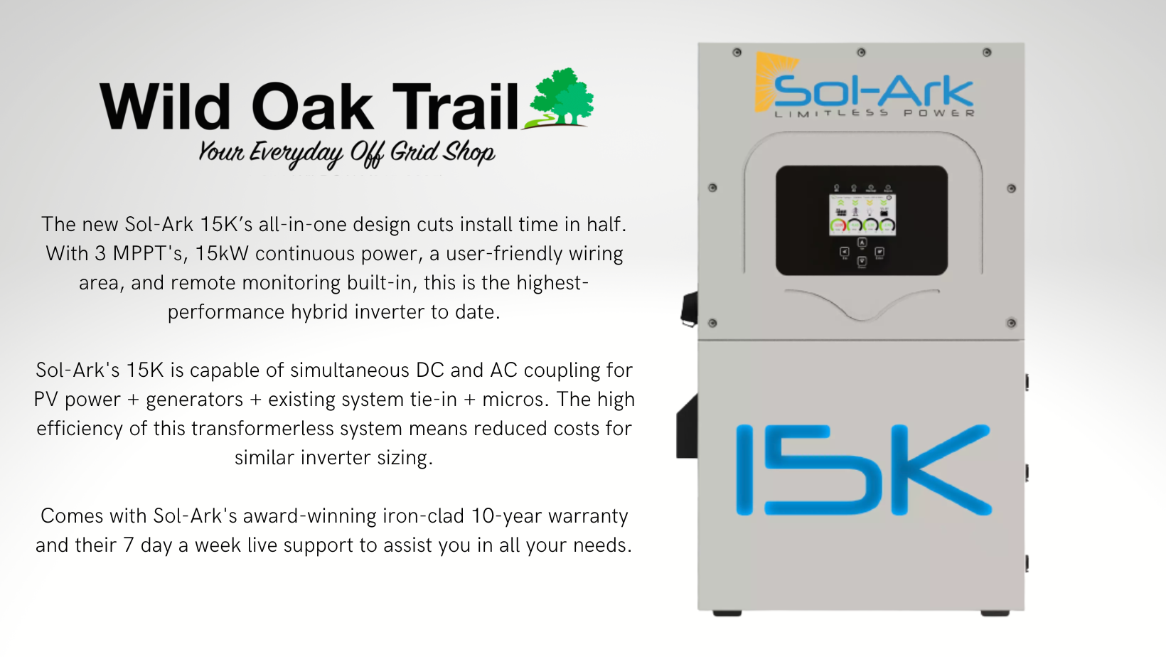 Sol-Ark 15K Home Battery System