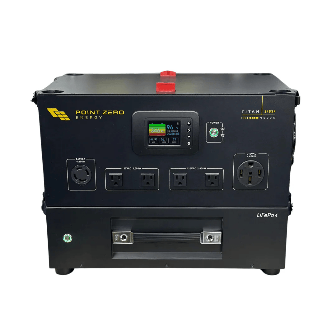 Titan 240SP Point Zero Energy Solar Generator
