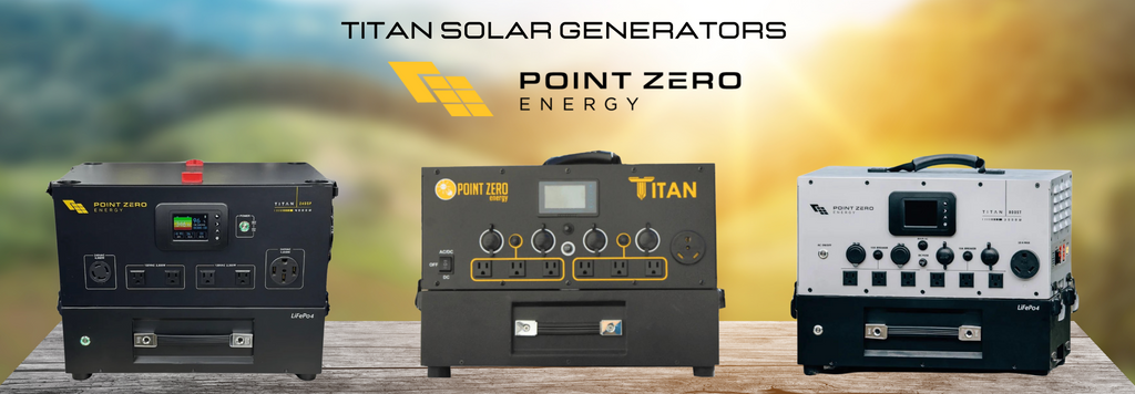 Titan Solar Generator Lineup