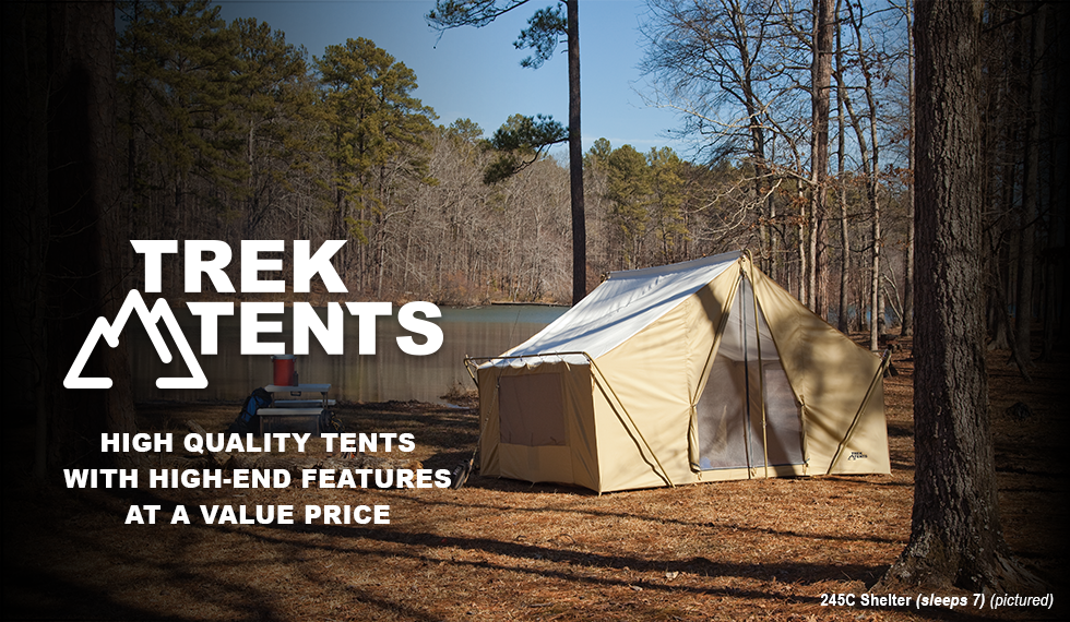 trek and tent