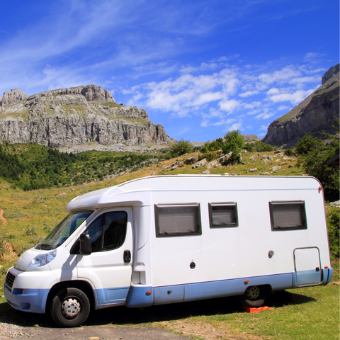 using a nature's head composting toilet in a van