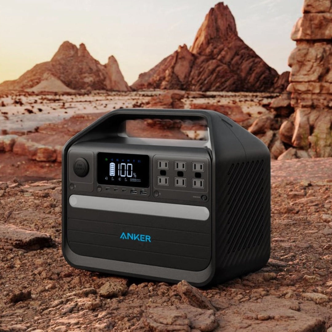 Anker PowerHouse 555 Solar Generator - 1024Wh with 2 x 100W Solar