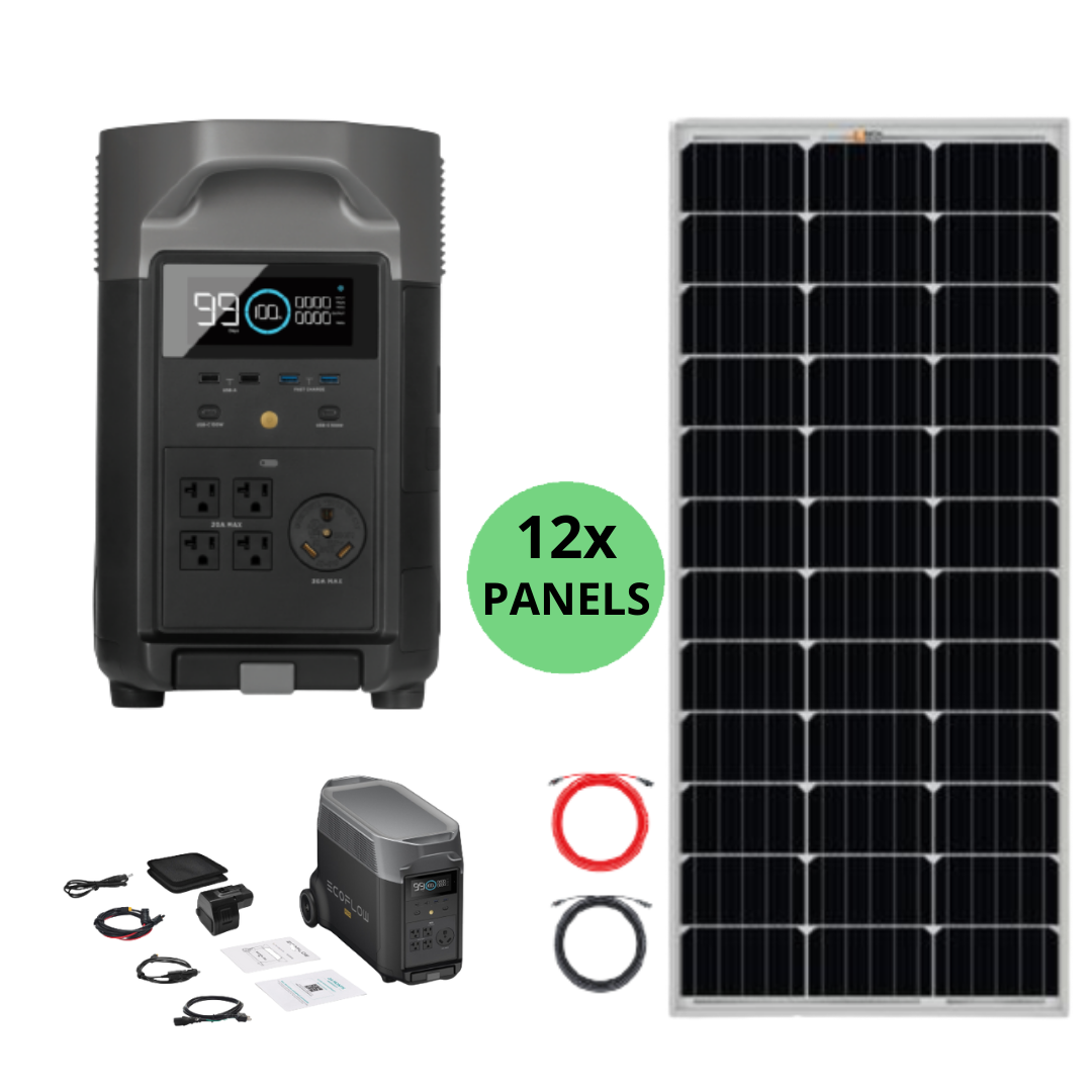 Kit Solar EcoFlow Delta 2 + Panel Plegable 400W