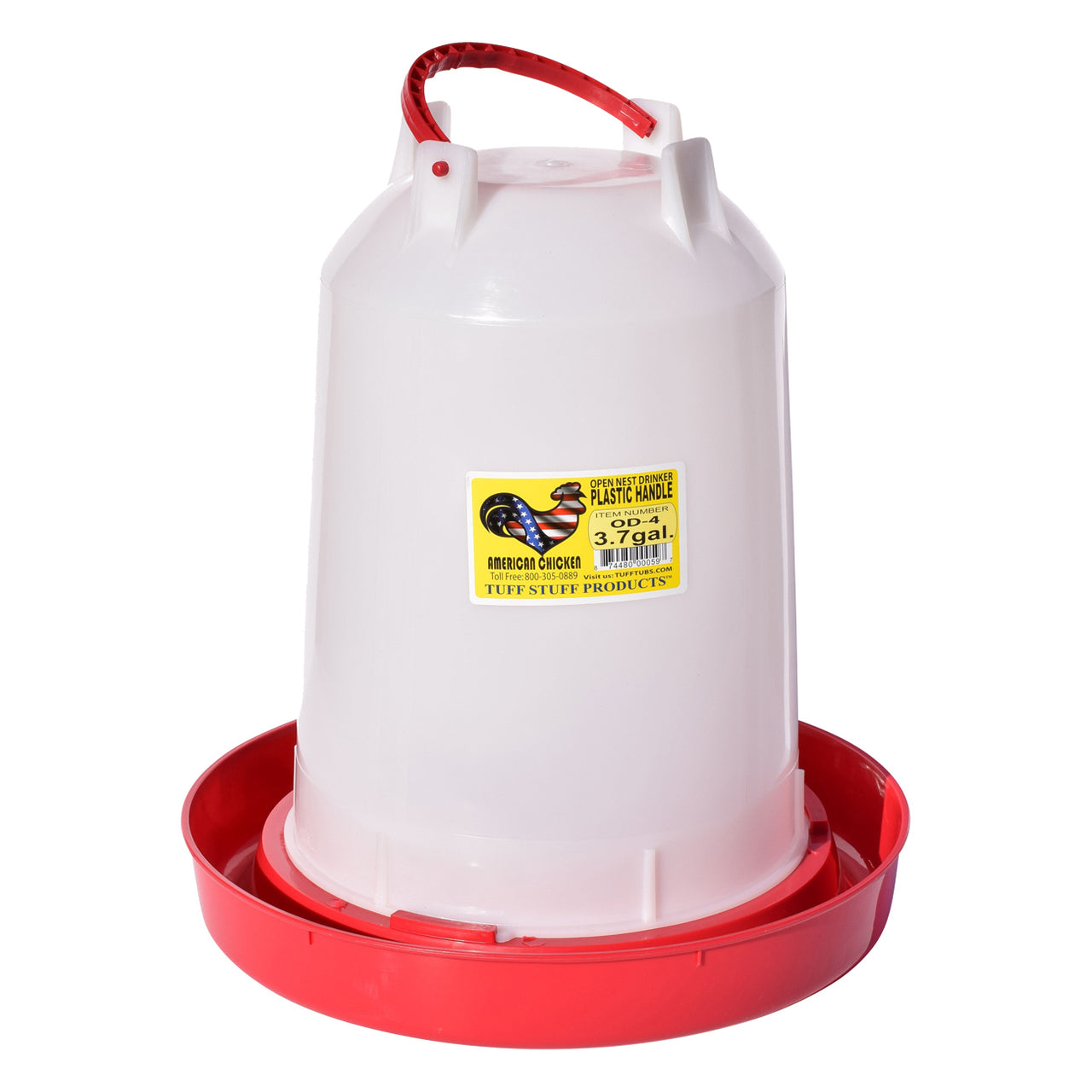 Remedy Animal Health Store Tuff Stuff Poultry Open Nest Drinker