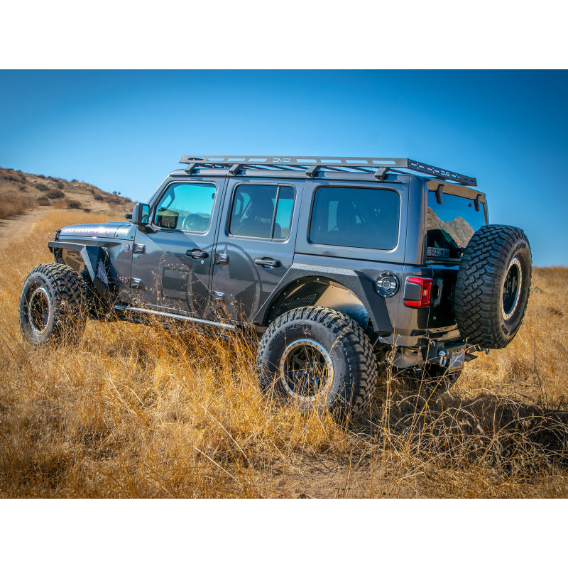 DV8 Offroad 18-21 Jeep Wrangler JL 4-Door Roof Rack – High Intake  Performance