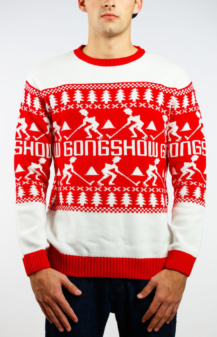 ugly christmas sweater hockey jersey