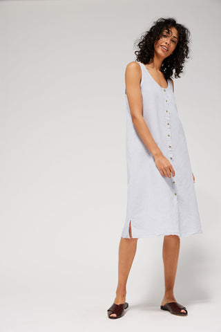 lacausa reversible linen dress