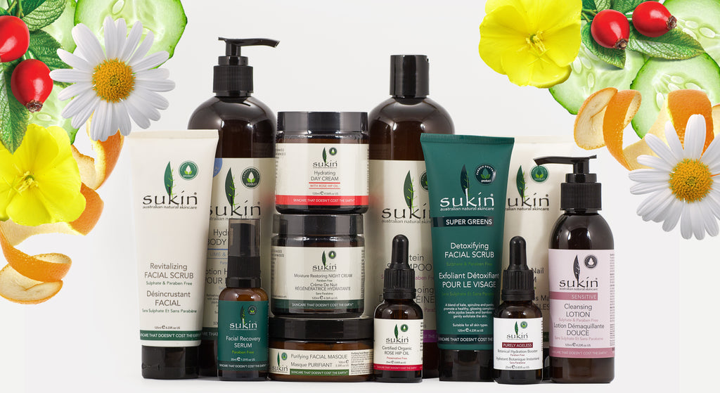 Sukin product collection