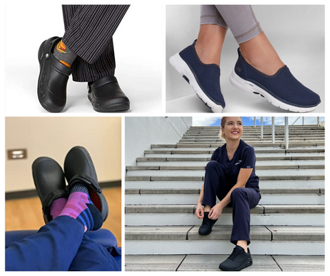 doctors footwear, nurses footwear, chefs footwear, bar waitress footwear, food industry footwear, medical footwear