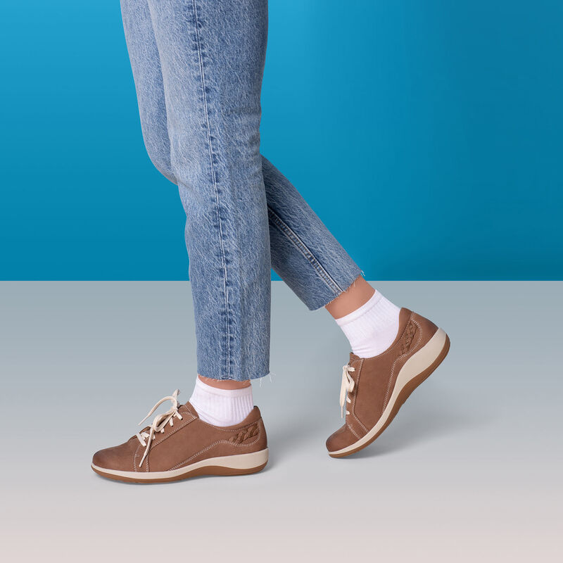 AETREX DANA OXFORD MOCHA – Get Set Footwear