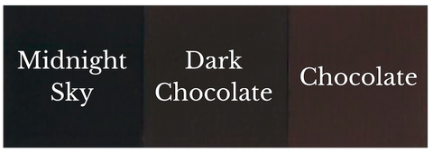 dark chocolate colour mix