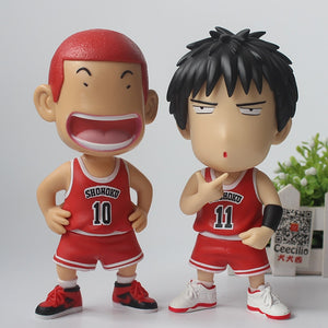 slam dunk anime hanamichi and rukawa