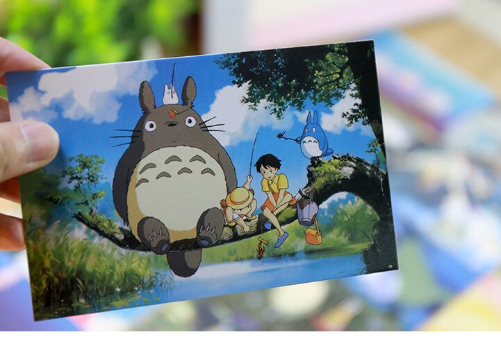 Hayao Miyazaki's Oil Painting Postcards - Popular Studio Ghibli Animes –  Music Chests