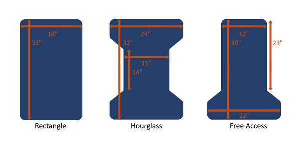 Arm & Hand Surgery Tables: Rectangle, Hourglass, and Free Access