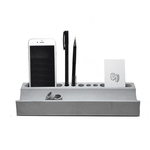 Concrete Desk Organizer