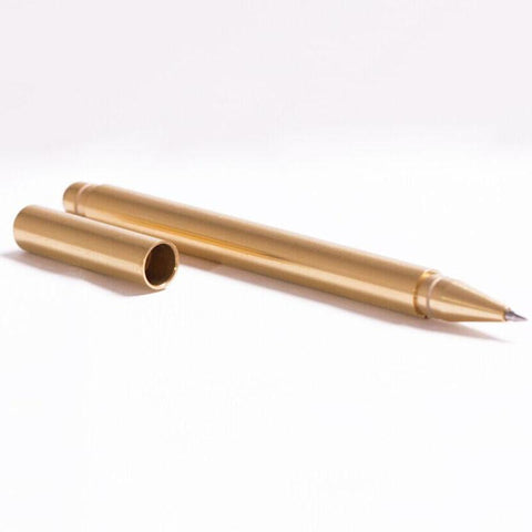 Milled Brass Pen, Gifts for a Designer