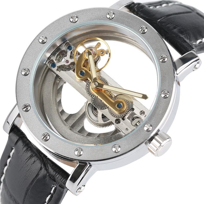 The Mechanic - Automatic Transparent Mechanical Watch – Gifts for Designers