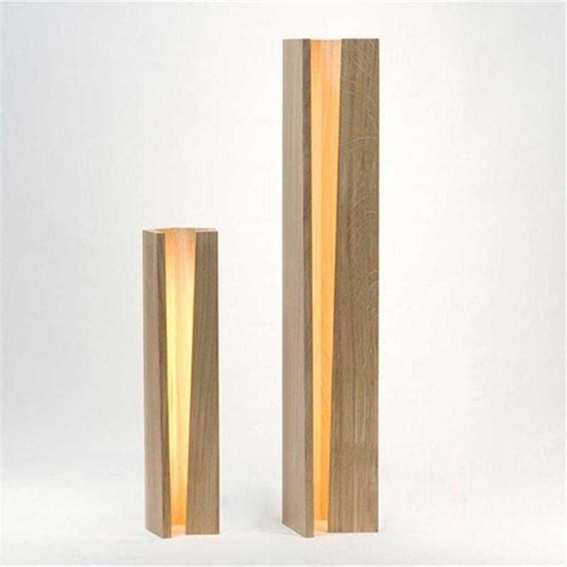 Modern Wood Slit Table Lamp – Gifts for 