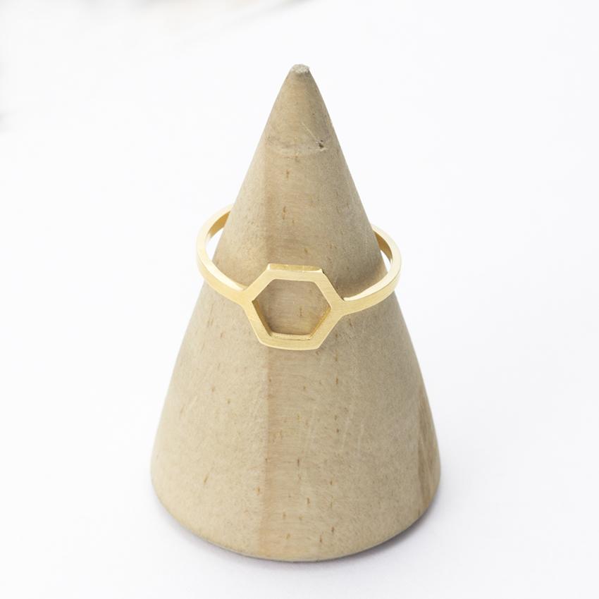 The Hex - Minimal Ring – Gifts for Designers