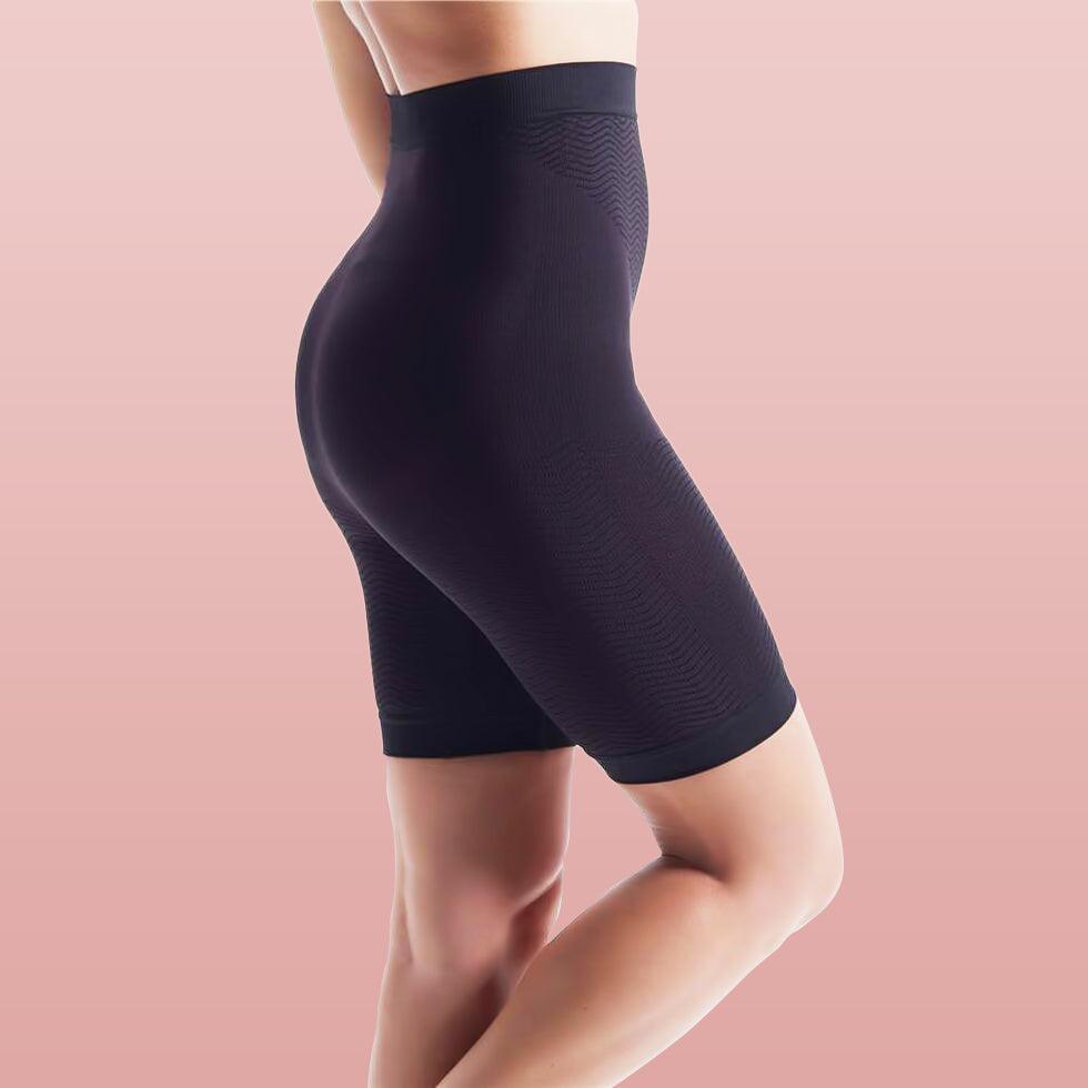 The Black Purple Mass & Slim Anit-Cellulite Shapewear Shorts, Small,  Lanaform