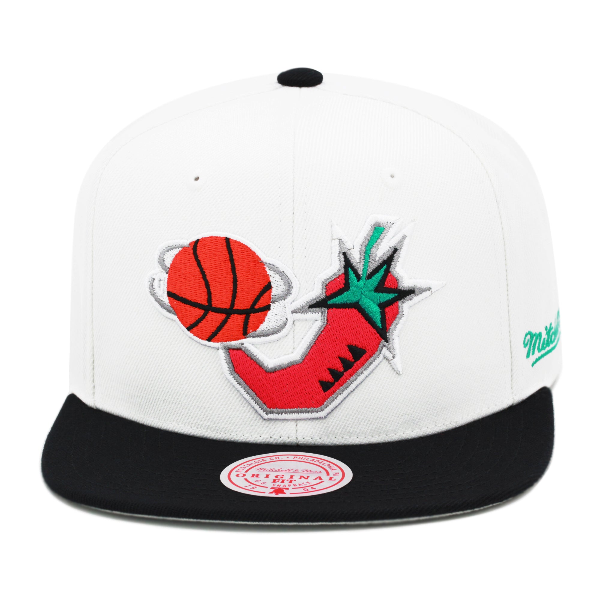 NBA 96 All Star Game Mitchell & Ness Snapback Hat White/Black