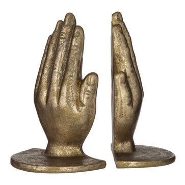 Praying Hands Bookends | Set Of 2 - Yellow Octopus