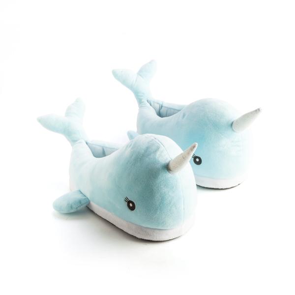 narwhal slippers