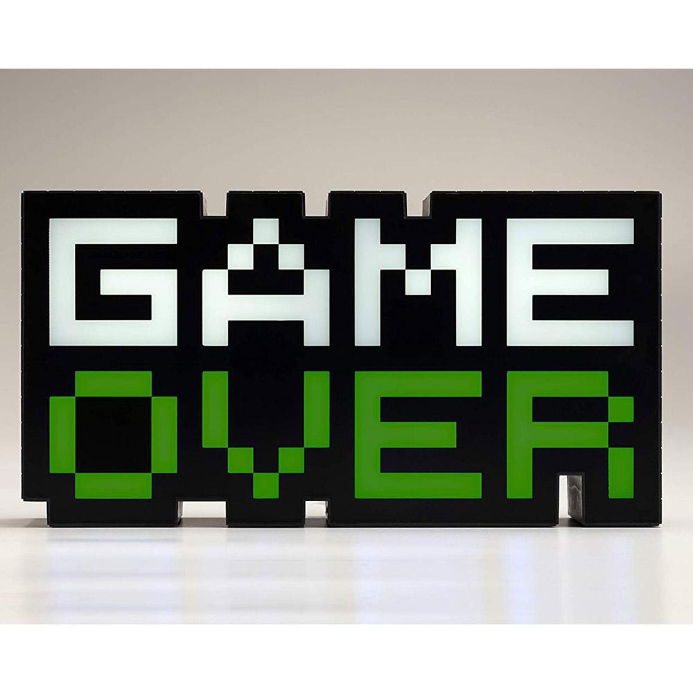 8 Bit Game Over Colour Changing Sound Reactive Light Yellow Octopus