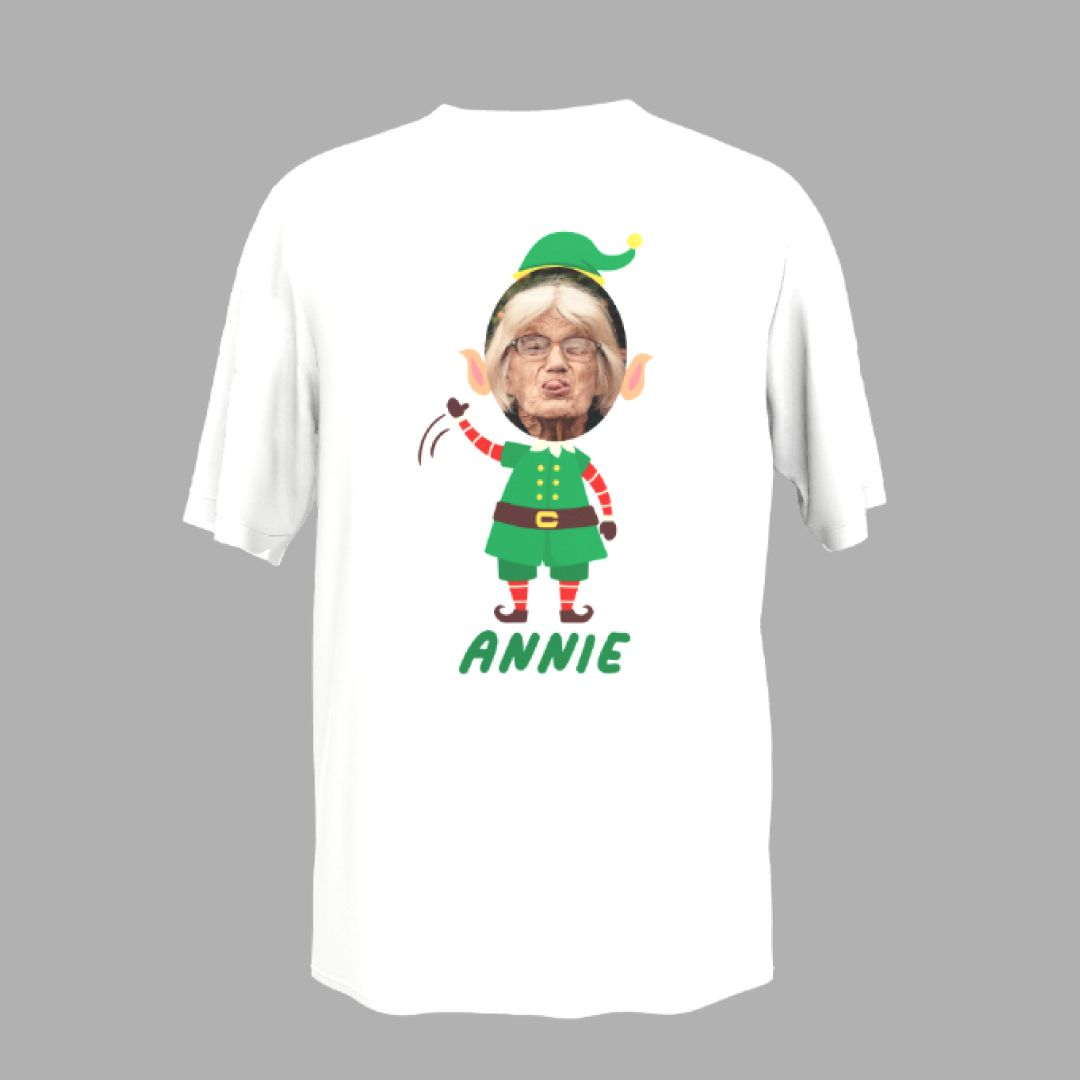 Personalised T-Shirt - Christmas Elf