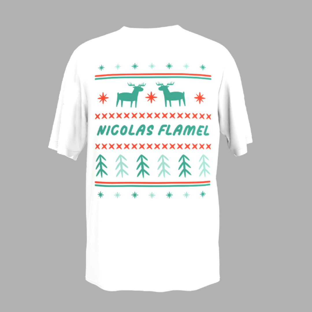 Personalised T-Shirt - Classic Christmas
