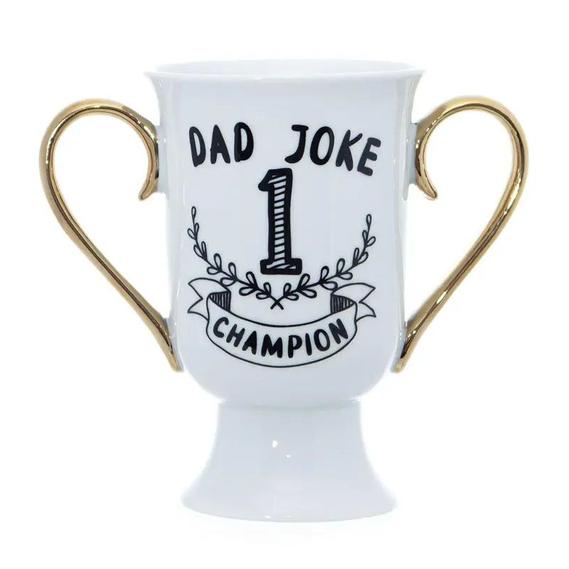 Dad Joke Champion Trophy Mug
