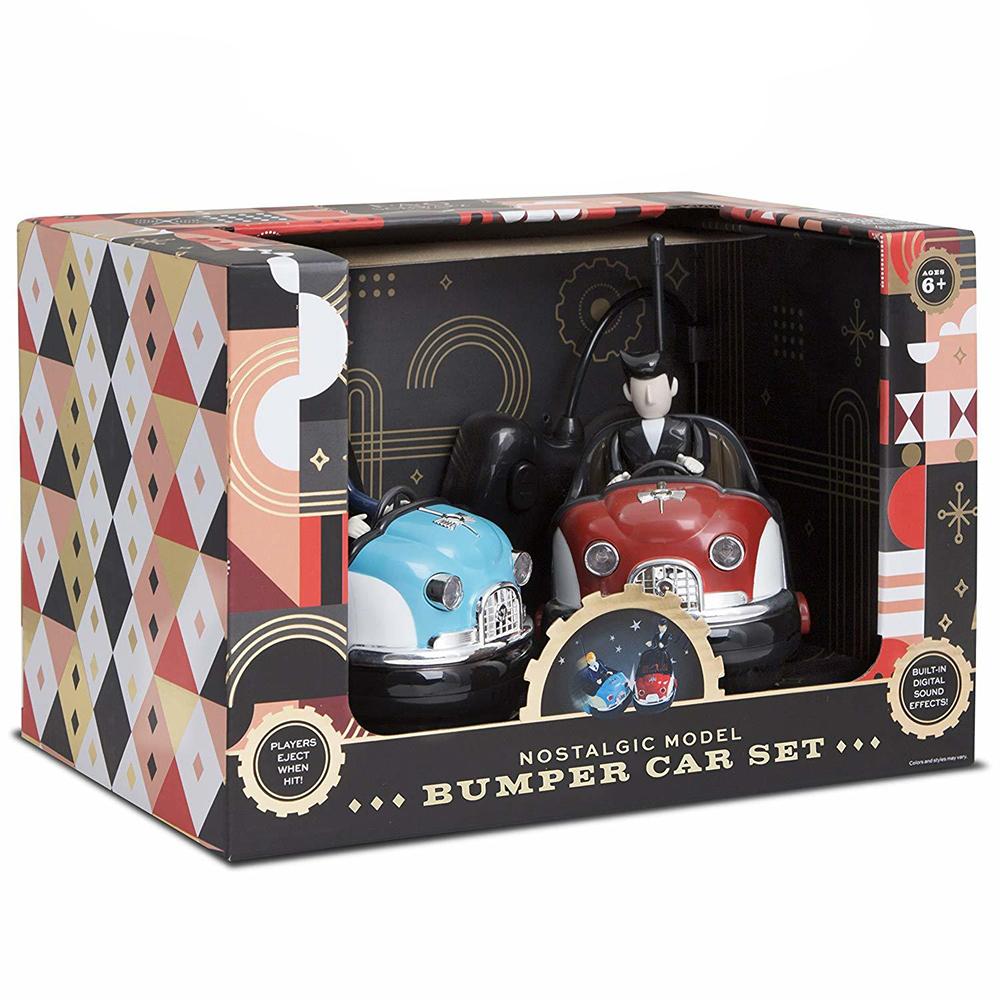 fao schwarz nostalgic model remote control bumper car set