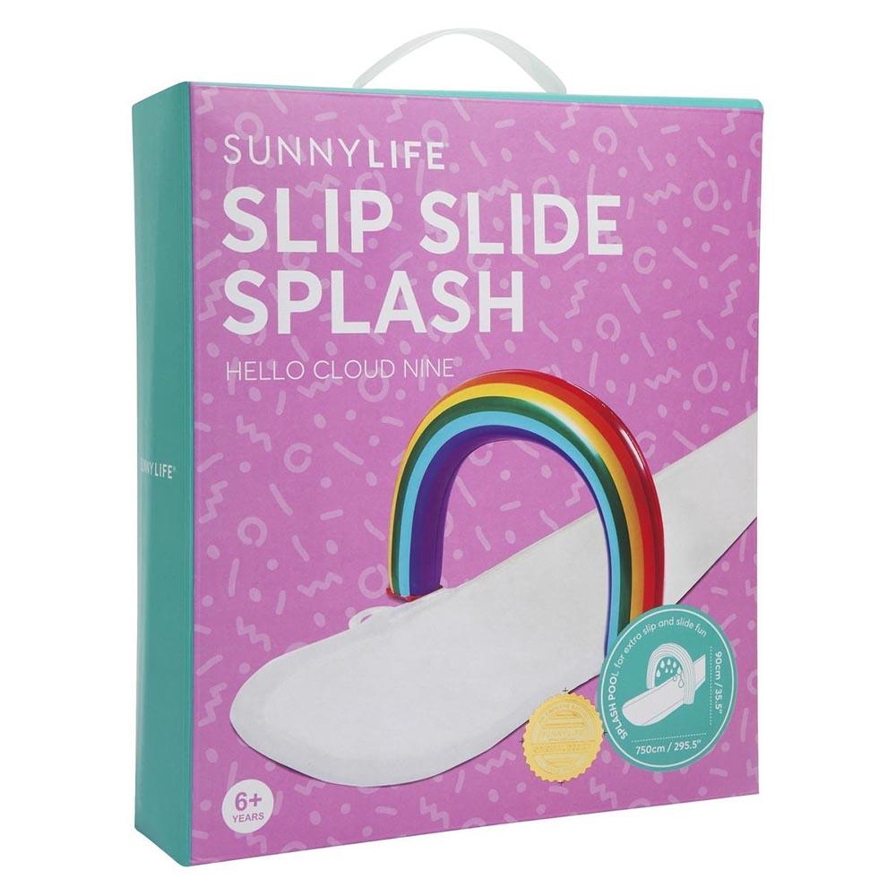 Sunnylife Kids Rainbow Slip Slide Yellow Octopus