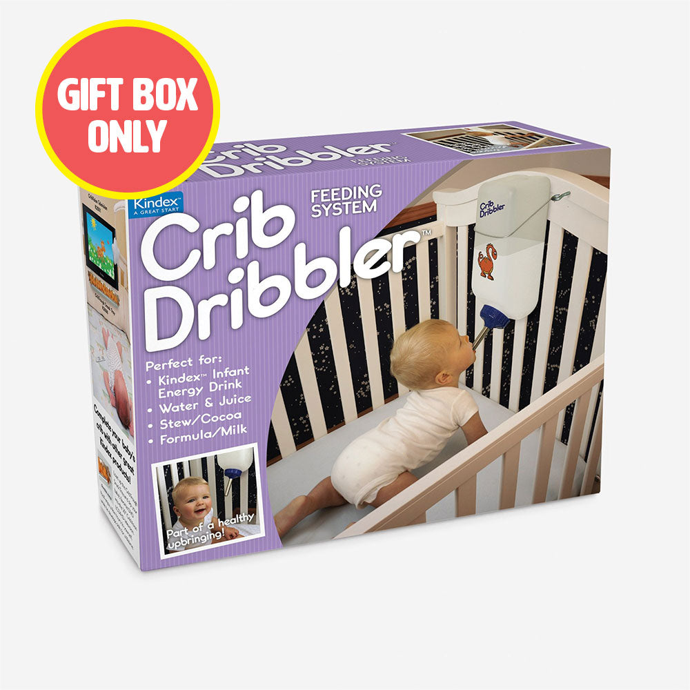 Prank Crib Dribbler Gift Box Comes Empty Flat Packed For Your