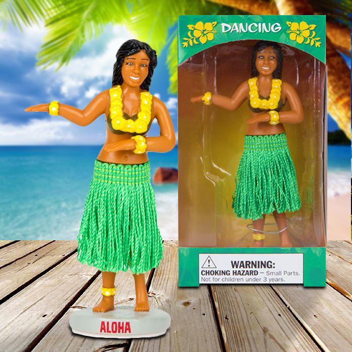 hula girl dash ornament