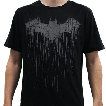 DC Comics Dripping Batman Logo T-Shirt – Yellow Octopus