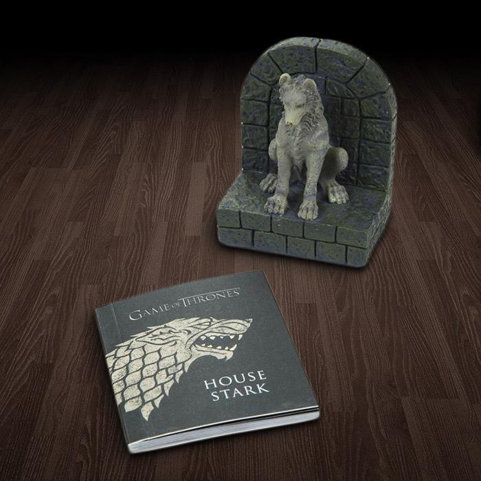 Game Of Thrones Direwolf Paperweight Mini Book Yellow Octopus