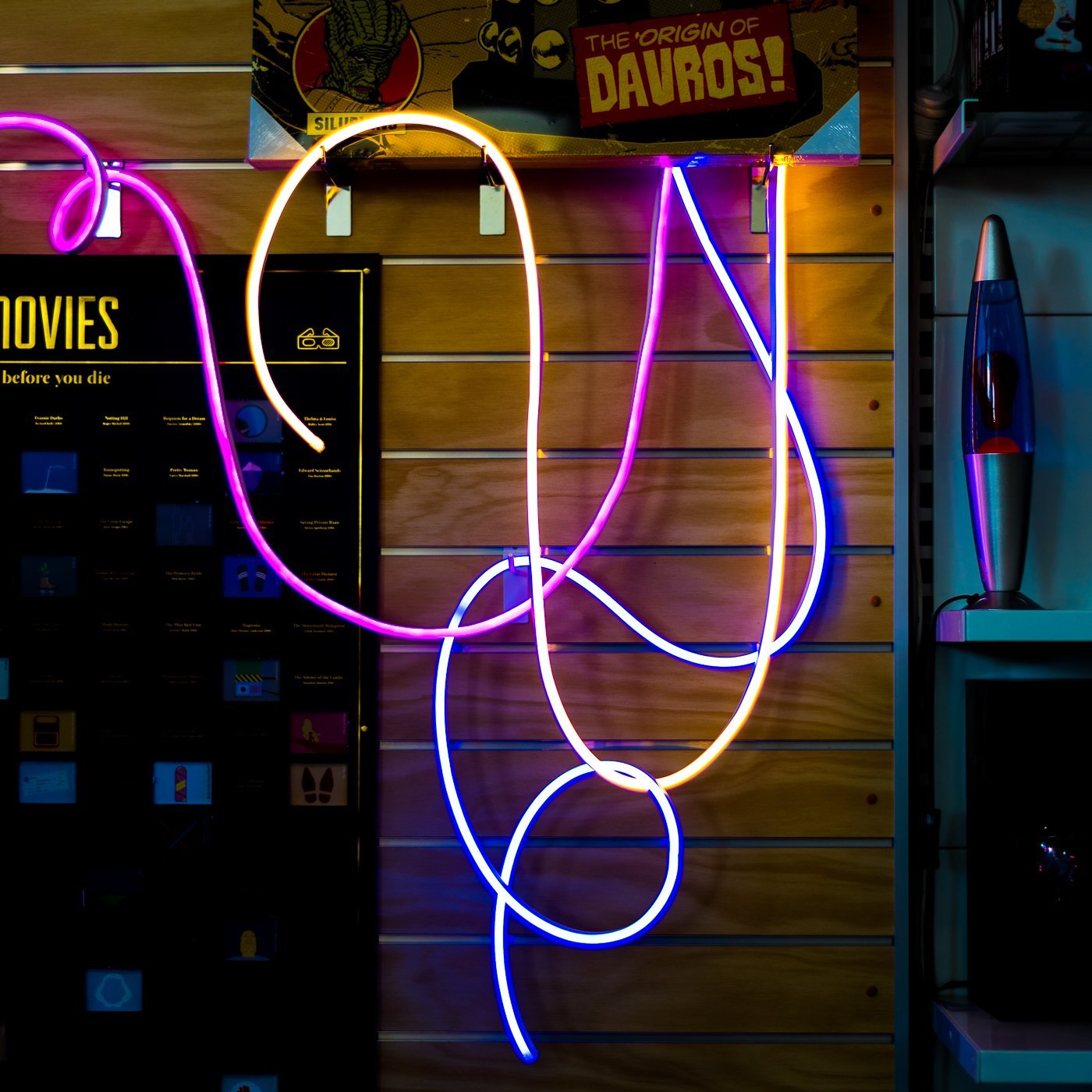 Flexible Neon LED Rope Lights: Super Bright! - Yellow Octopus