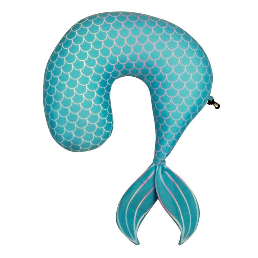 mermaid travel pillow