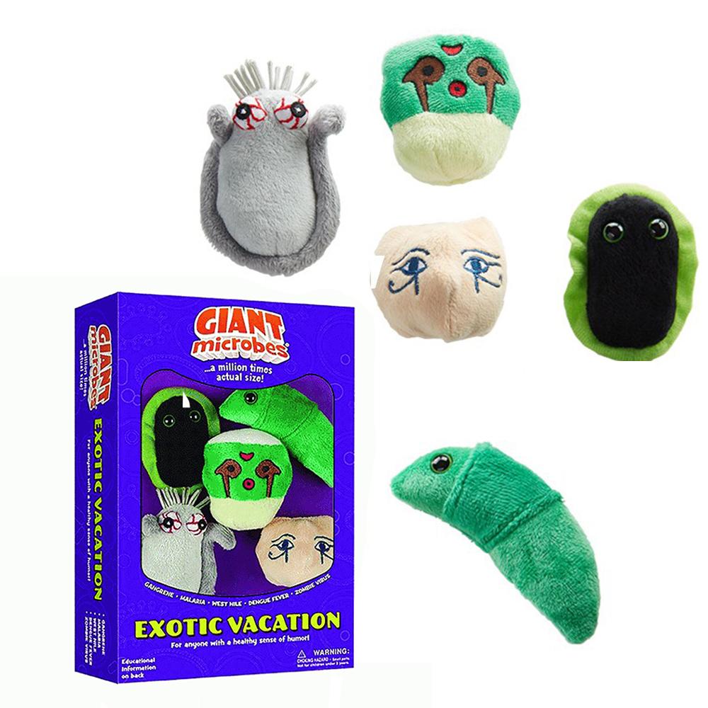 plush bacteria toys