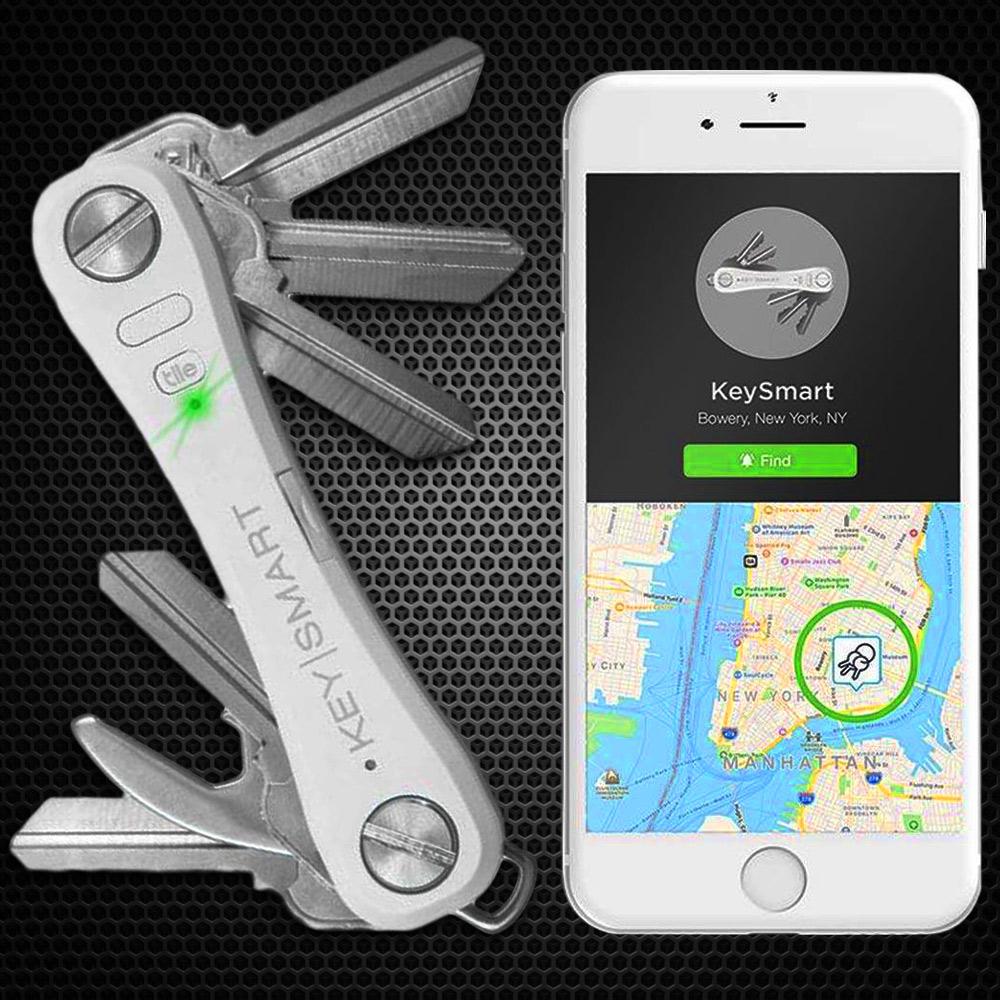 KeySmart Pro Key Organiser With Tile™ Smart Bluetooth Finder Tracker